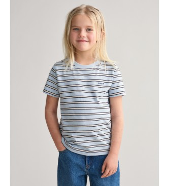 Gant Blauw gestreept T-shirt