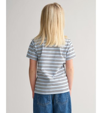 Gant Blue Striped T-Shirt