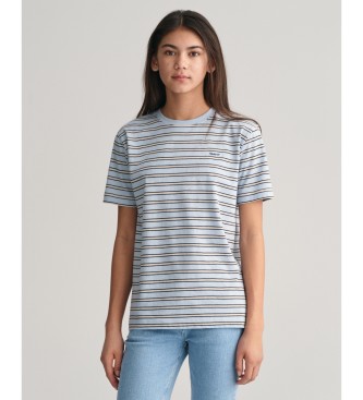 Gant Teens blue striped T-shirt