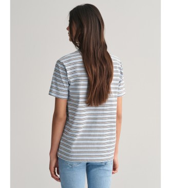 Gant T-shirt bleu  rayures pour adolescents