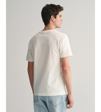 Gant T-shirt met witte opdruk