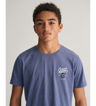Gant Grafisk T-shirt bl