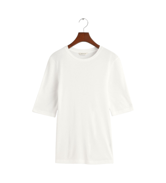 Gant Lys T-shirt hvid