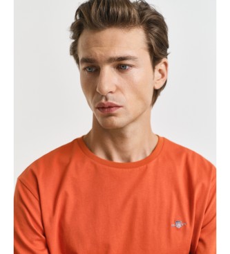 Gant T-shirt Regular Fit Shield orange