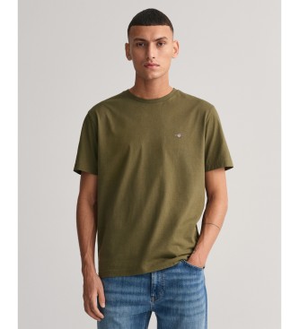 Gant Schild-T-Shirt grn