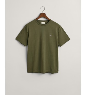 Gant Schild T-shirt groen