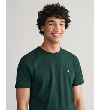 Gant Koszulka z tarczą zielona