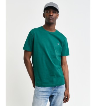 Gant T-shirt escudo verde