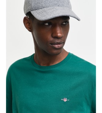 Gant Schild T-shirt groen