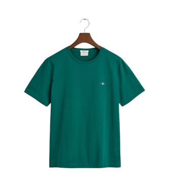 Gant T-shirt escudo verde