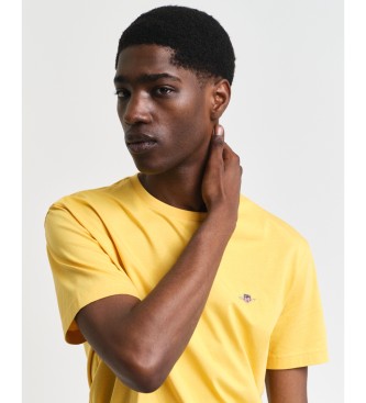 Gant T-shirt bouclier jaune