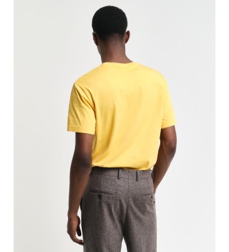 Gant T-shirt bouclier jaune