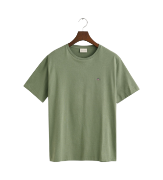 Gant T-shirt escudo verde