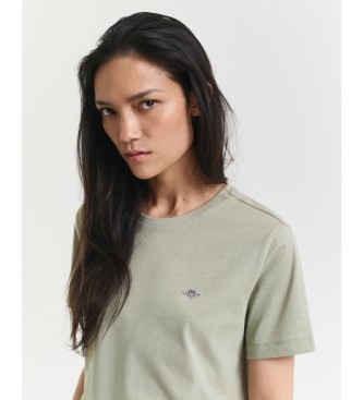 Gant Sage green Shield t-shirt
