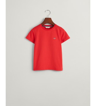 Gant Schild T-shirt rot