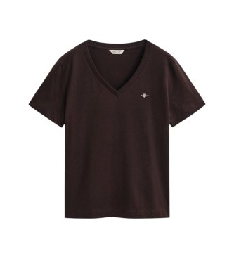 Gant T-shirt Shield marrone