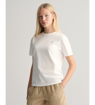 Gant T-shirt per adolescenti con scudo bianco