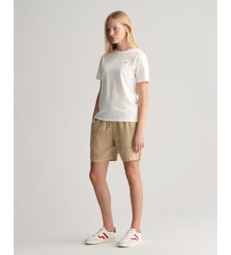 Gant T-shirt per adolescenti con scudo bianco