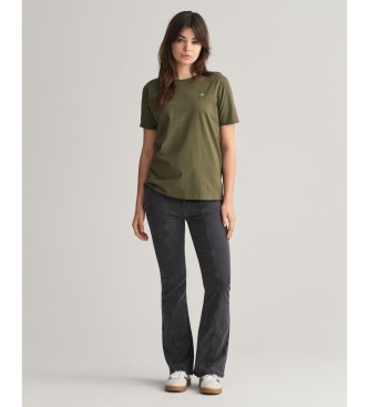 Gant T-shirt per adolescenti con scudo verde