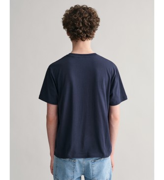 Gant Teens Script Graphic T-shirt navy