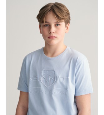 Gant T-shirt Teens Tonal Shield bleu