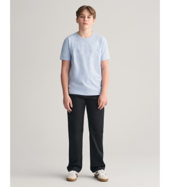 Gant T-shirt per ragazzi Tonal Shield blu