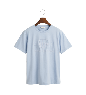 Gant T-shirt per ragazzi Tonal Shield blu