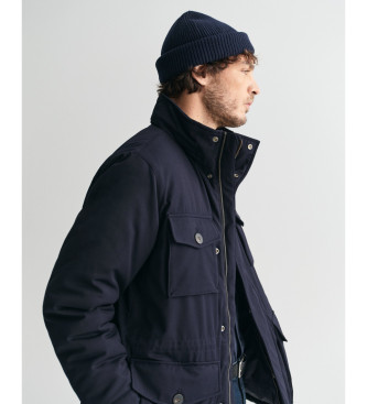 Gant Veste militaire en flanelle  marine