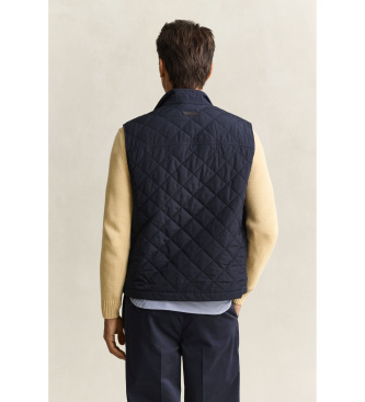 Gant Marineblå polstret vest