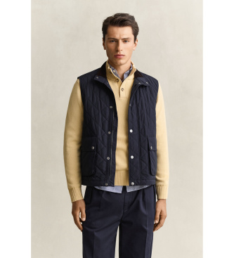 Gant Marineblå polstret vest