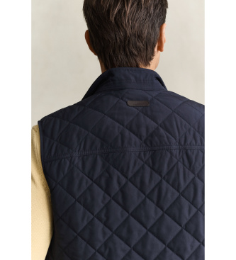Gant Marineblå polstret vest