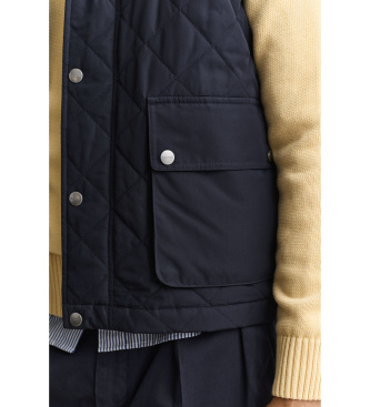 Gant Marineblå polstret vest