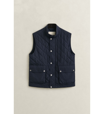 Gant Marineblå polstret vest