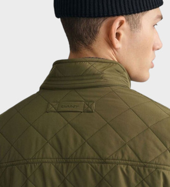 Gant Quilted Windcheater Vest green
