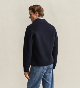 Gant Hand-sewn navy blue jacket