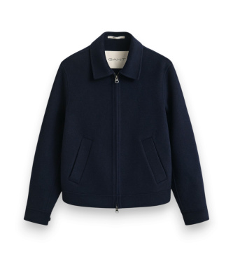Gant Hand-sewn navy blue jacket