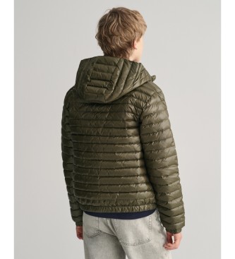 Gant Lightweight quilted jacket Shiny green