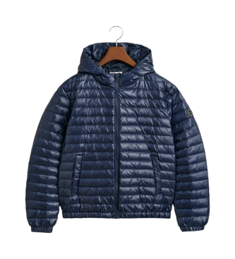 Gant Shiny Teens navy lightweight quilted jacket