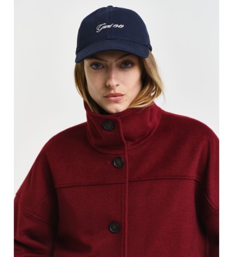 Gant Maroon Wollen Korte Jas