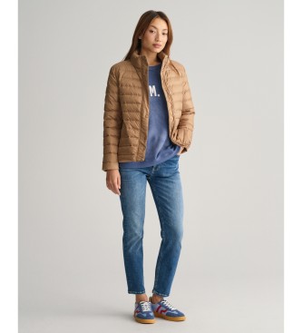 Gant Brown lightweight down jacket