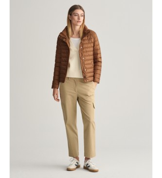 Gant Brown lightweight down jacket