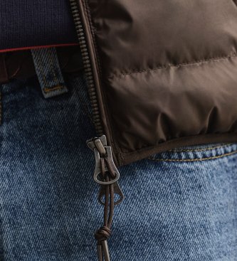Gant Brown lightweight down jacket