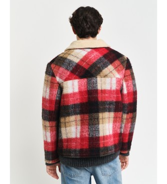 Gant Sherpa jas rood