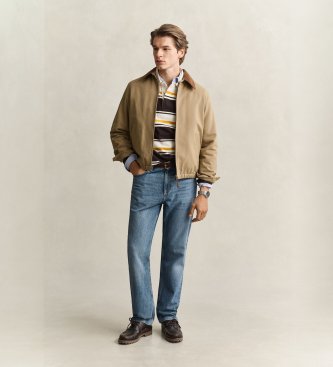 Gant Giacca Moleskin Harrington beige