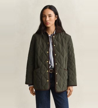 Gant Jaqueta acolchoada com monograma verde
