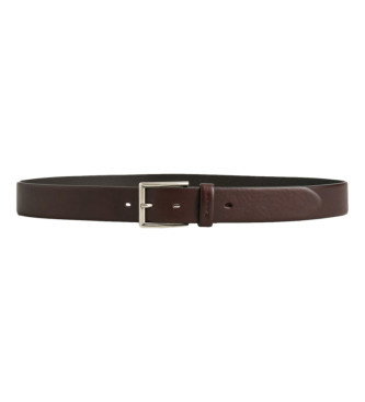 Gant Cintura classica in pelle marrone