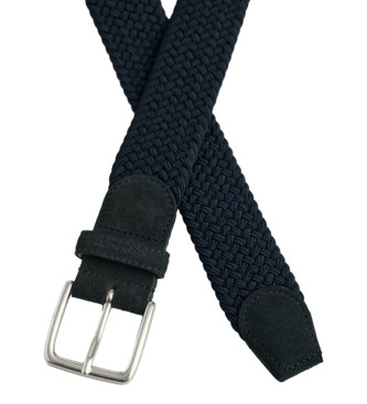 Gant Cintura elastica intrecciata blu scuro