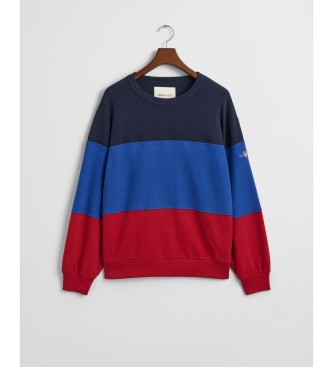 Gant Sudadera Colorblocked azul