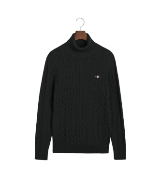 Gant Black eights knitted jumper