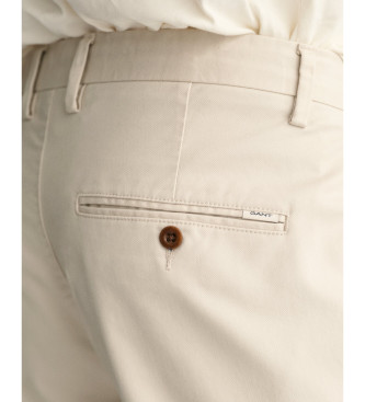 Gant Calas Chino Slim Fit Tech Prep bege